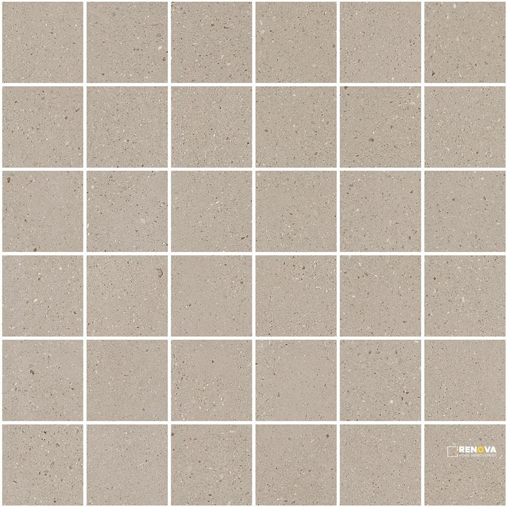 PORTOBELLO CEMENT BLOCK FOGGY 2X2 MOSAIC MATTE .956 SF/SHT