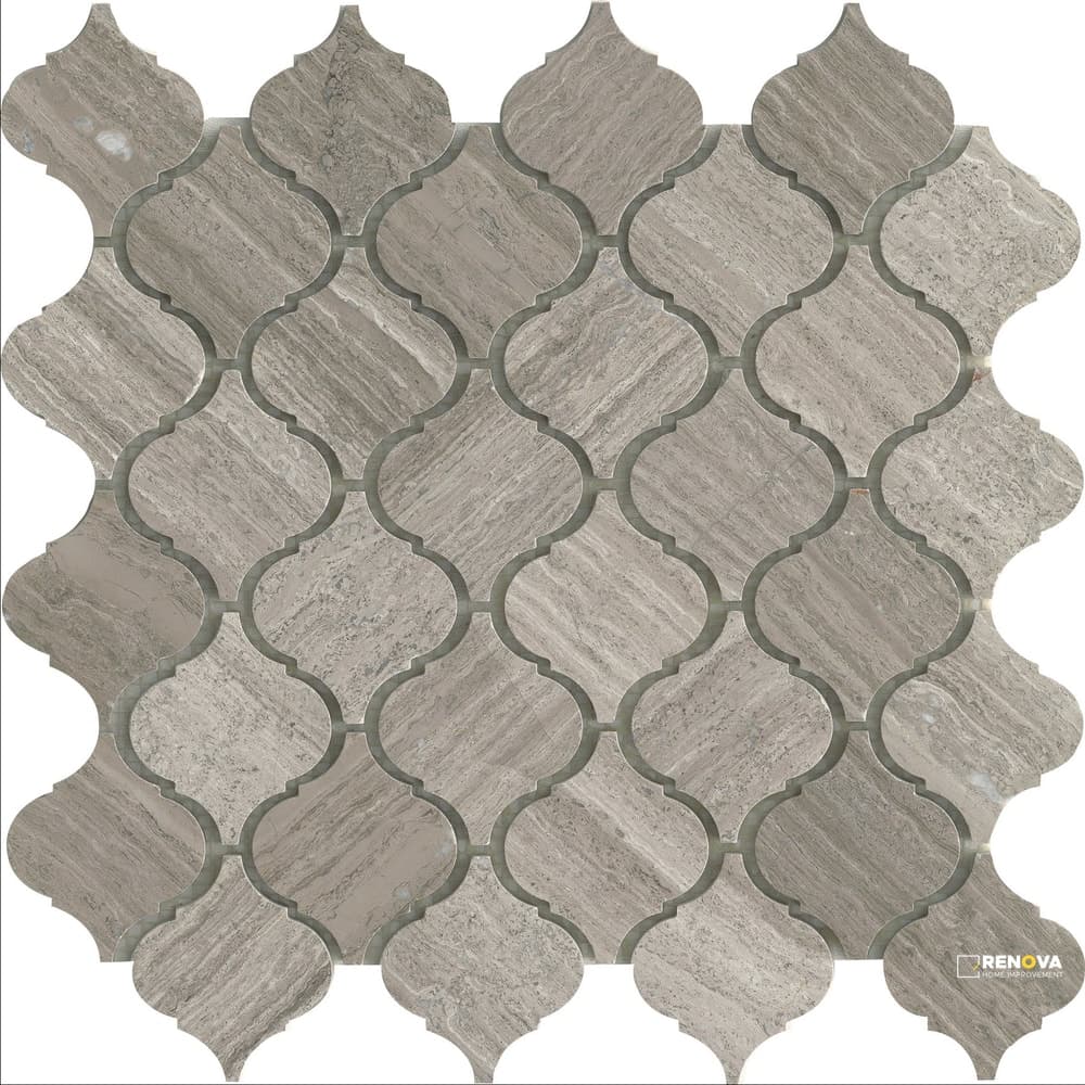 METRO HONED LANTERN PATTERN MOSAIC 12X12