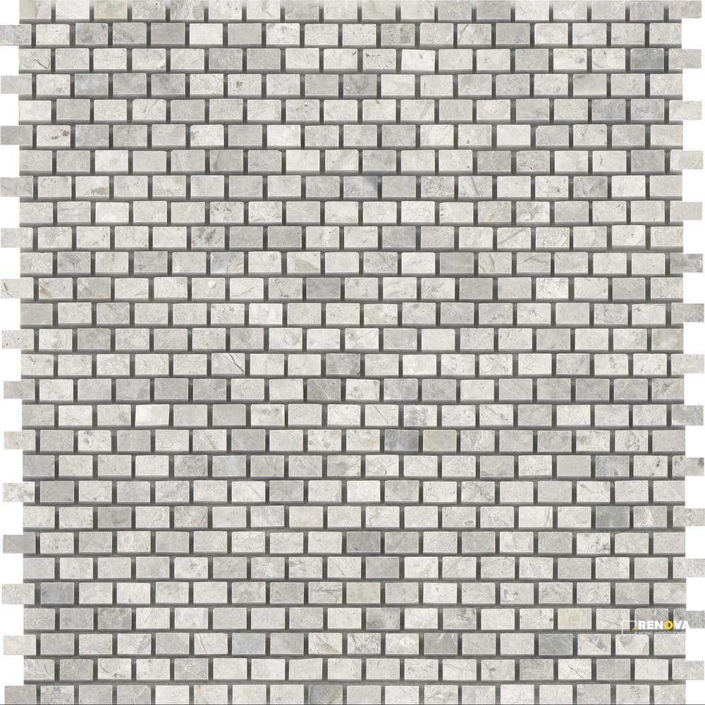 MARBLE POLISHED MINI OFFSET PATTERN MOSAIC 12X12
