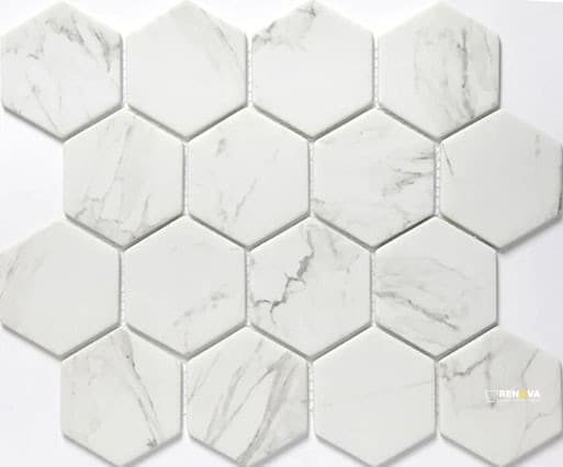 ECHO 3INCH HEX MOSAIC 10X12