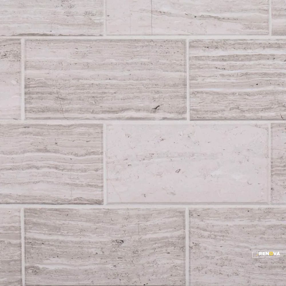 CHAPTER 3 - STREAM STONE HONED BEVELED FIELD TILE 3" X 6"