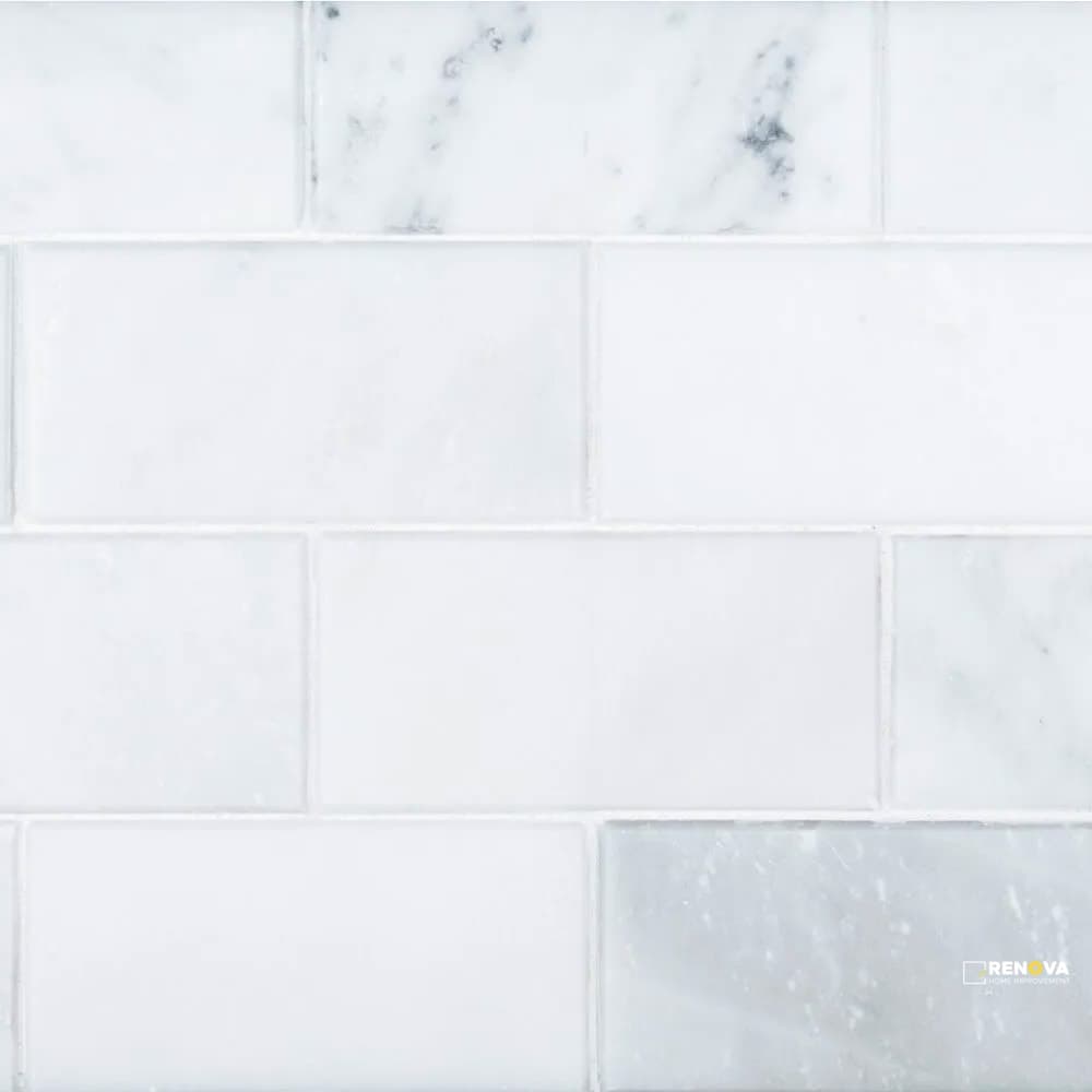 CHAPTER 3 - STREAM STONE HONED BEVELED FIELD TILE 3" X 6"