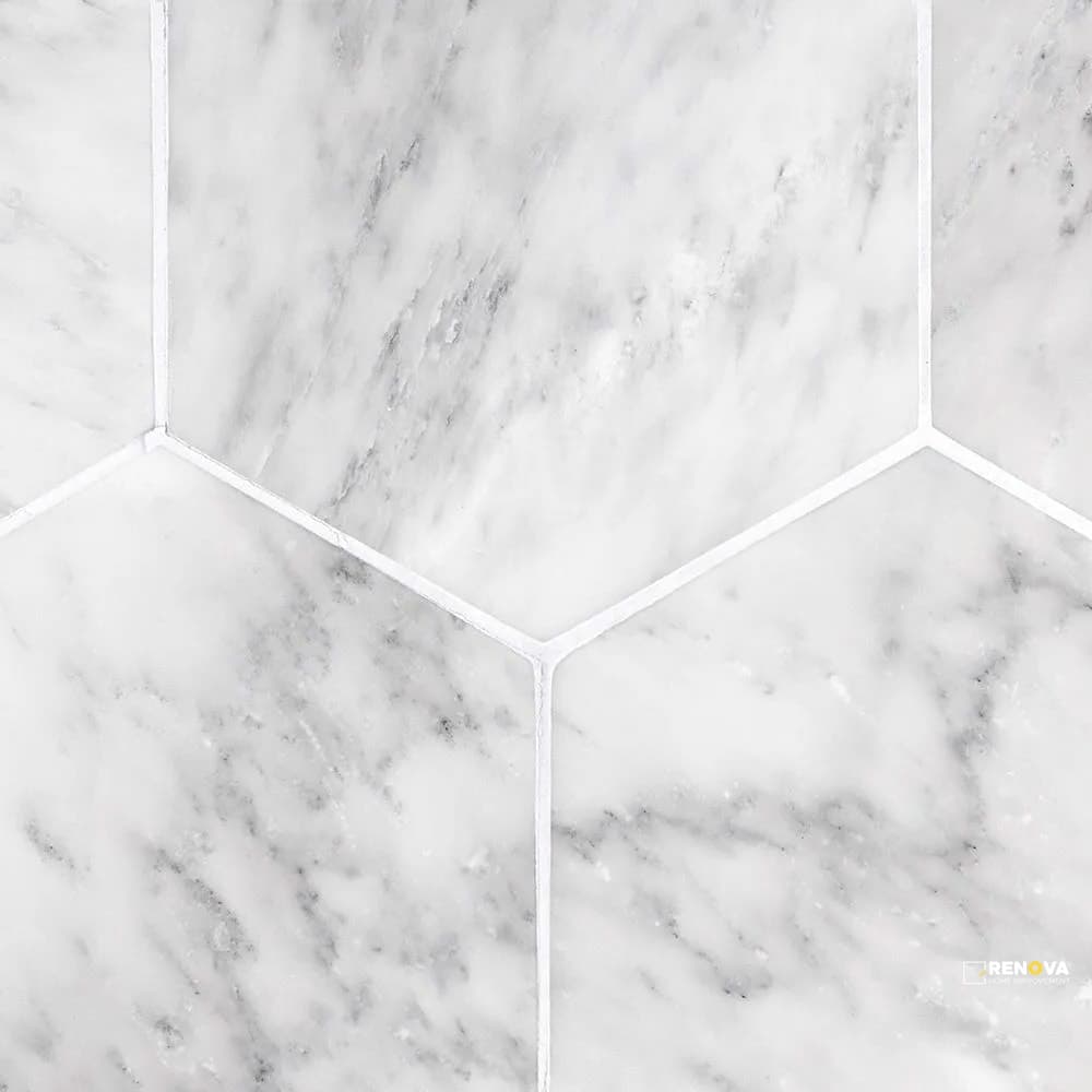 CHAPTER 15 - STATUARIO MARBLE HEXAGON FIELD 8"