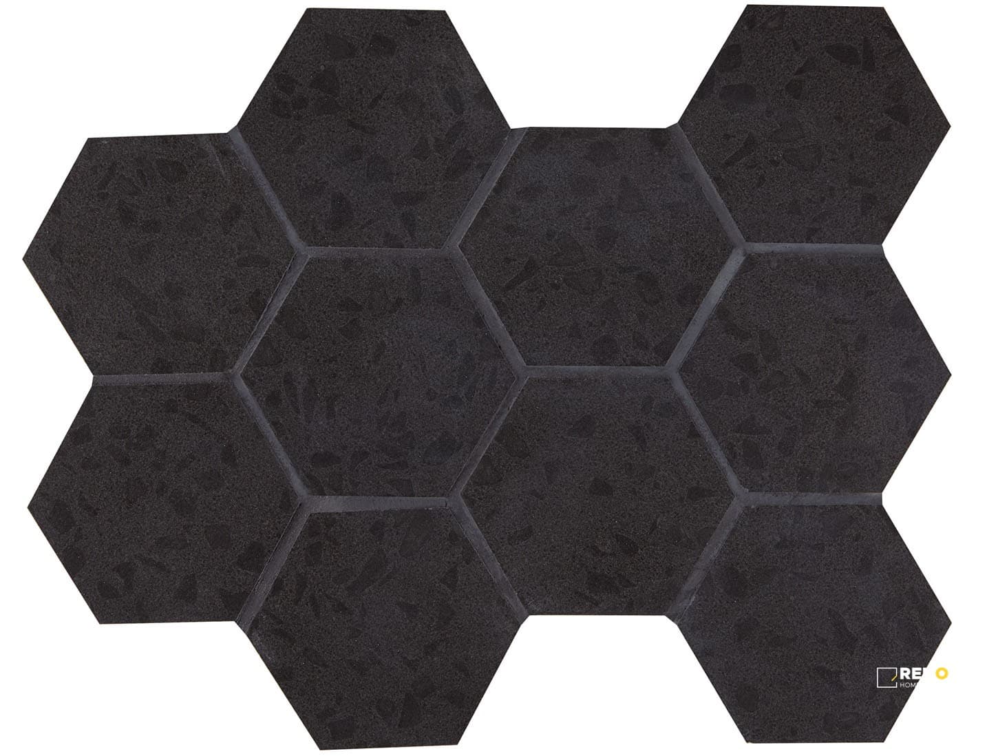 TERRAZZO HEXAGON MOSAIC 4"