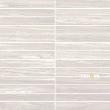 AINSLEE PARK MATTE STACKED MESH MOUNTED MOSAIC 1" X 6" ON 12X12 SHEET - FLOTIL1009