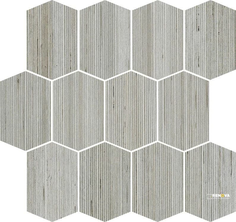 SHIBUSA LONG RHOMBOID MOSAIC 3" X 4"