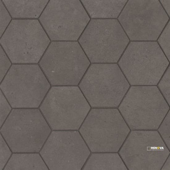 MATERIKA MATTE HEXAGON MOSAIC 3"
