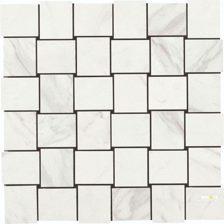 MARMI CALACATTA LEVIGATO MOSAIC 12" X 12"