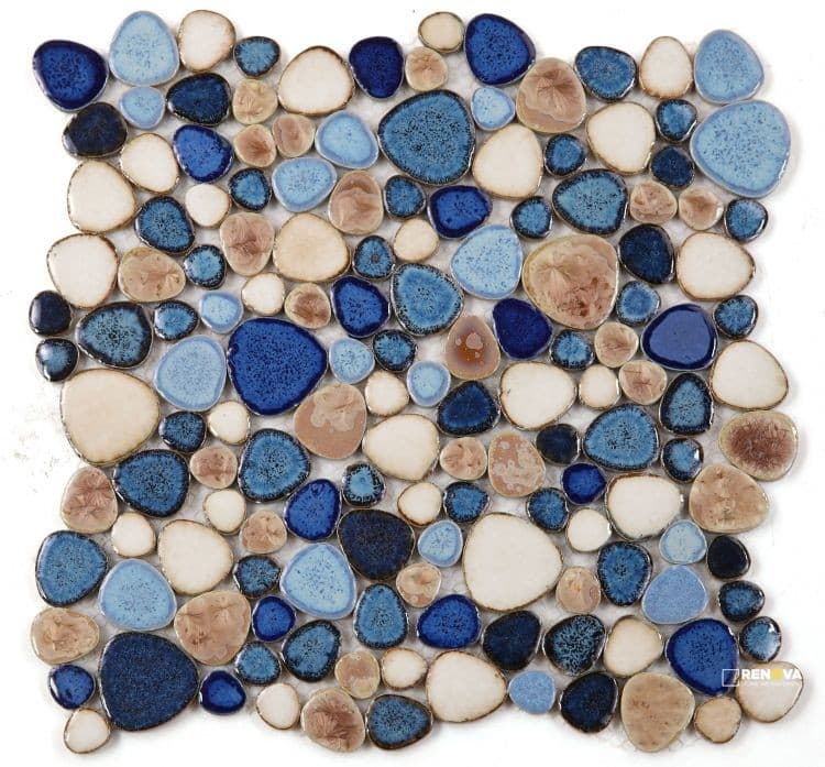GROWING SEASIDE MOSAIC 11.5" X 11.5"