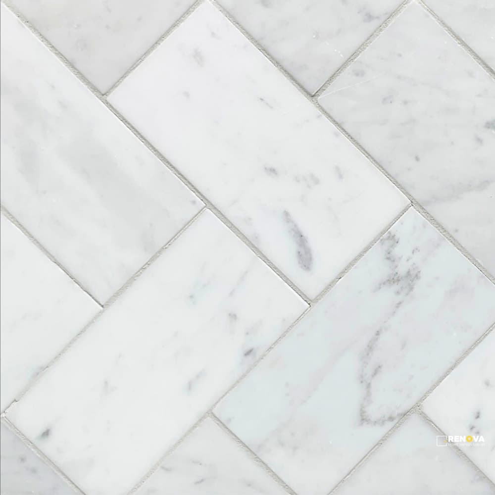 BIANCO CARRARA HONED 3" X 6" - ZCOLTIL5611