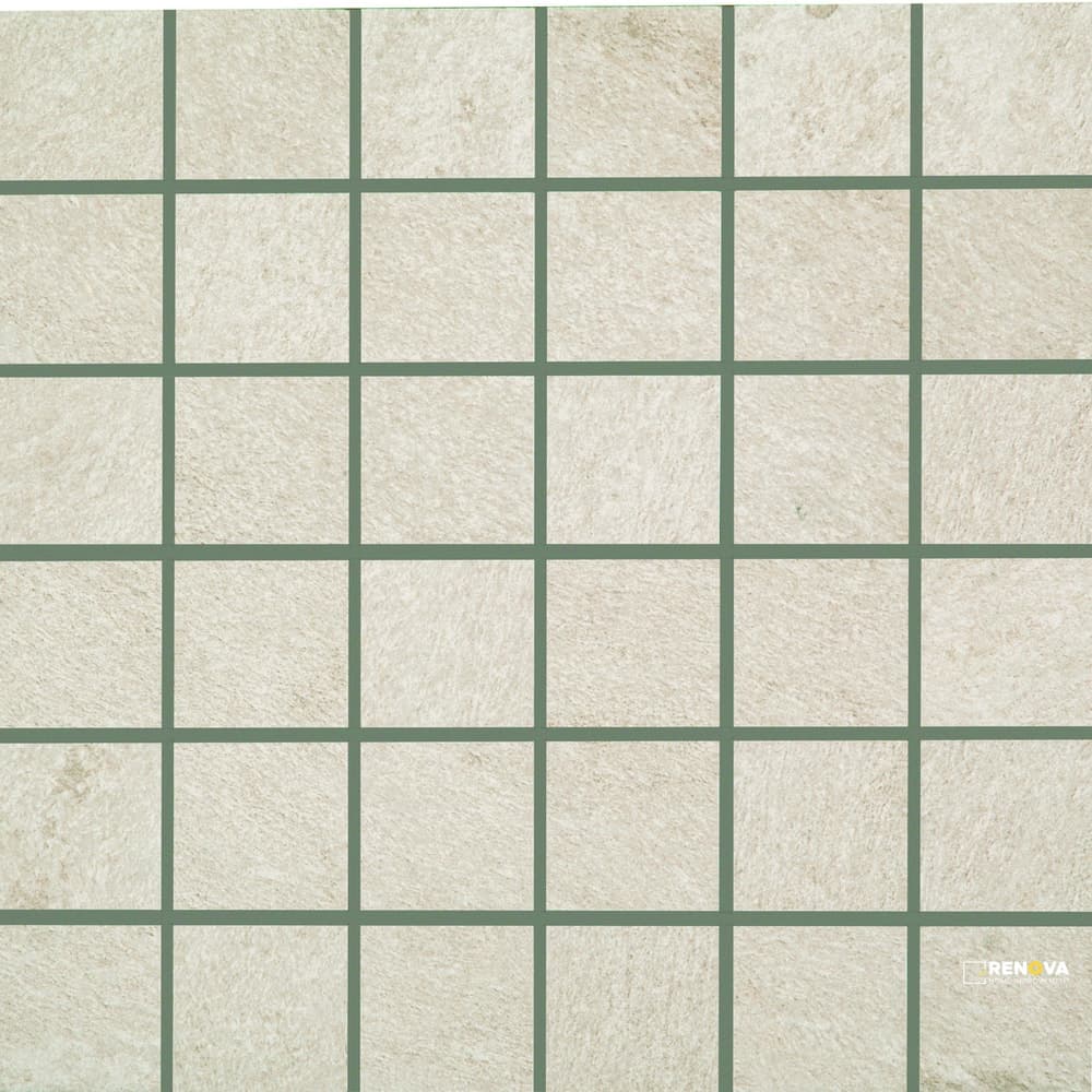 CROSSVILLE OWEN STONE DOWN 2X2 MOSAIC LEATHERED .98 SF/SHT