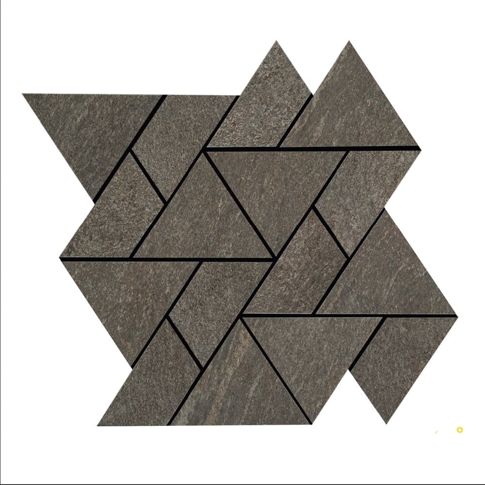 CROSSVILLE OWEN STONE SABLE MOSAIC LEATHERED .58 SF/SHT