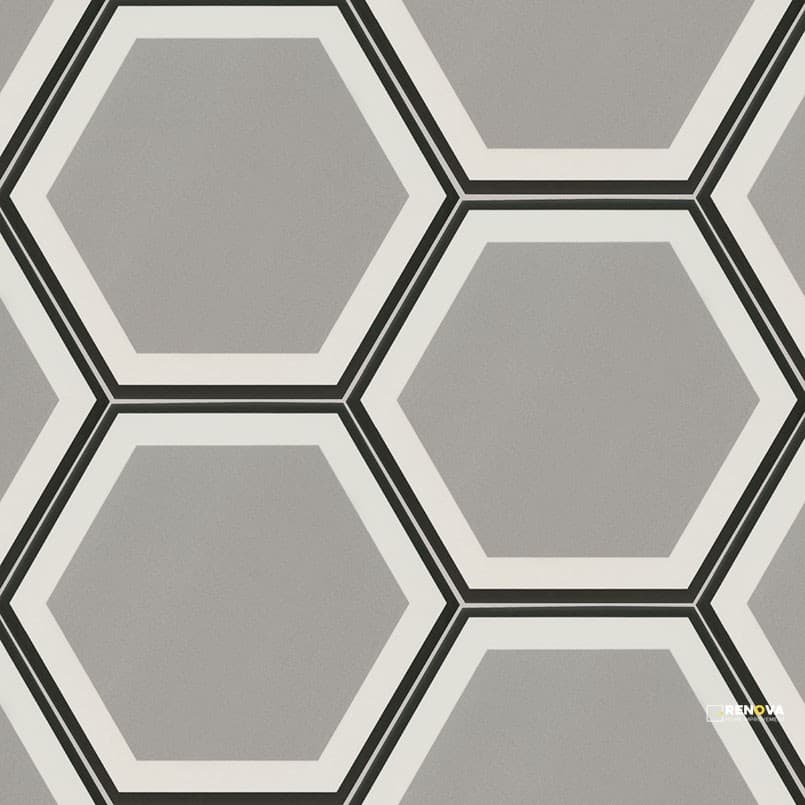 HEXLEY HIVE 9X10.5 HEXAGON ( 6.888 SF PER BOX )