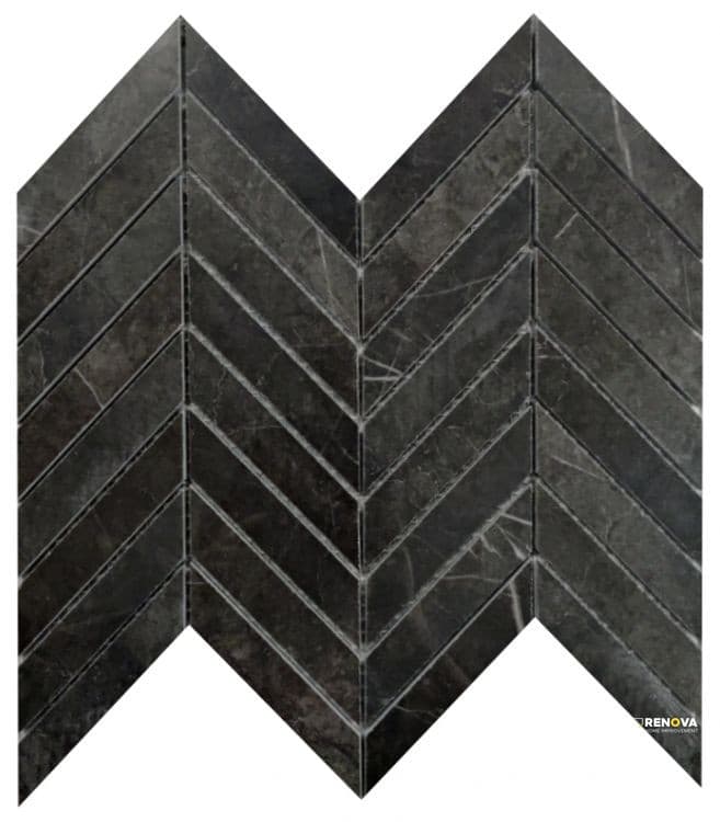 PRESTIGIO MARQUINIA LUCIDO CHEVRON MOSAIC 10" X 12"