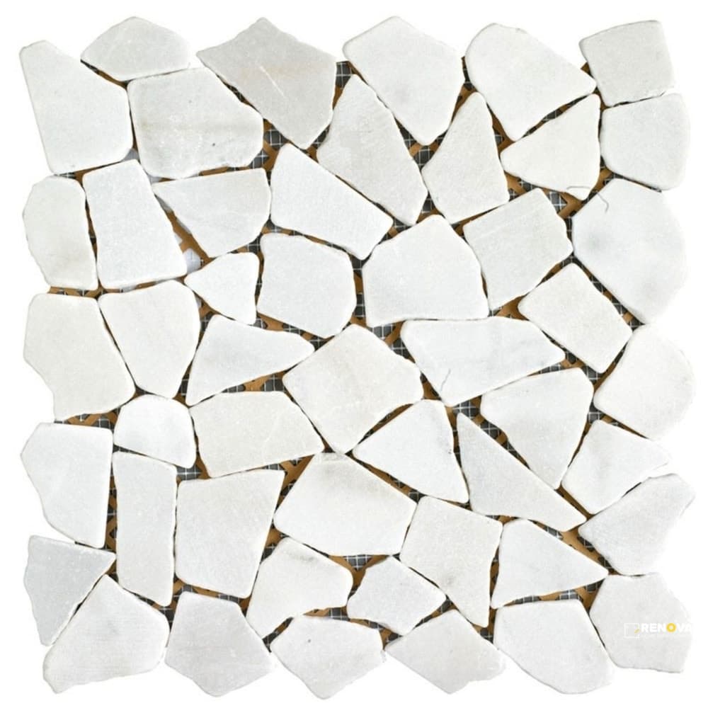 ROCKART JULIANO BLANCO MOSAIC 12" X 12"