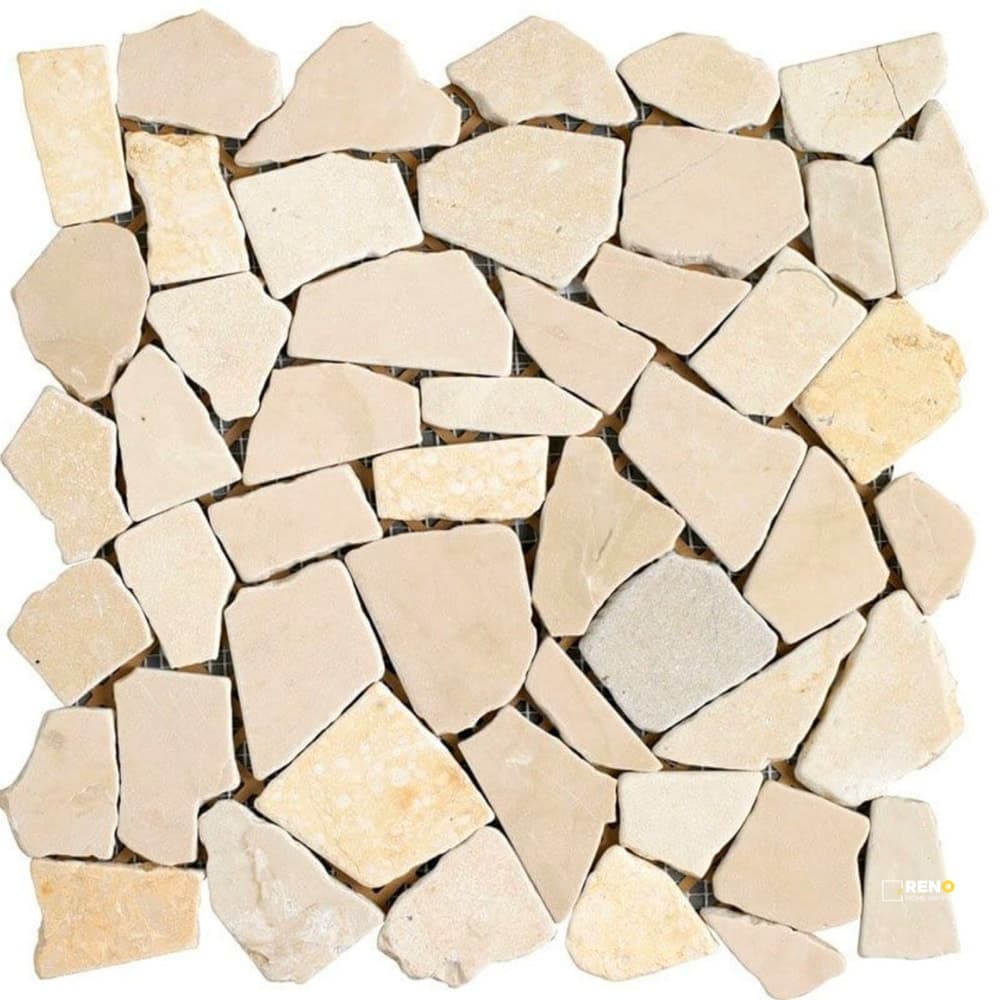 ROCKART JULIANO BEIGE MOSAIC 12" X 12"