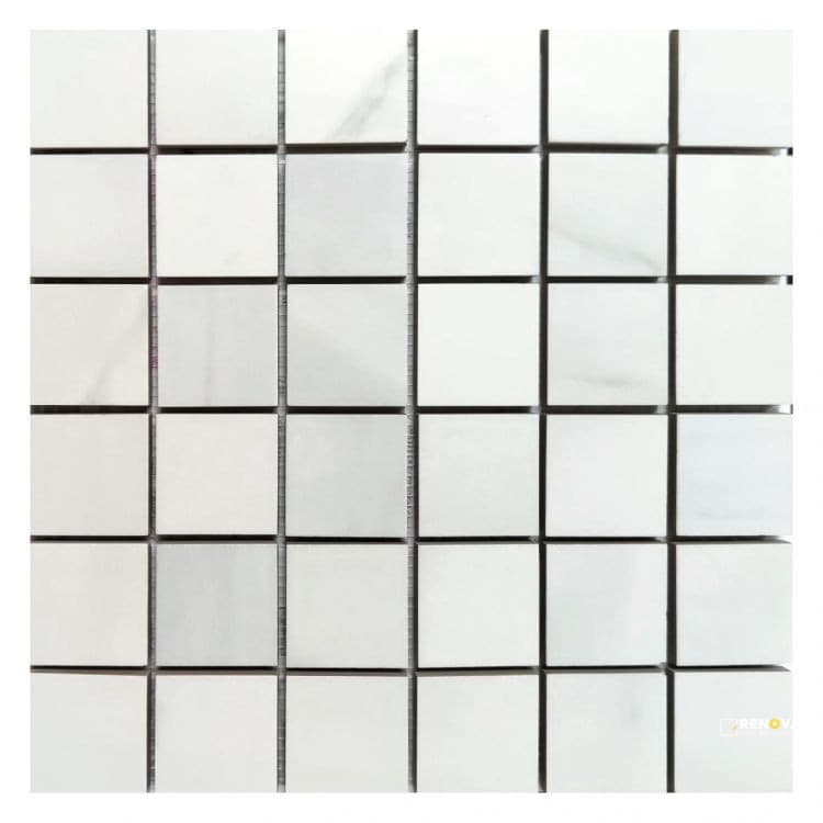 EC CALACATTA GOLD MATTE MOSAIC 12" X 12" - ELYTIL2088