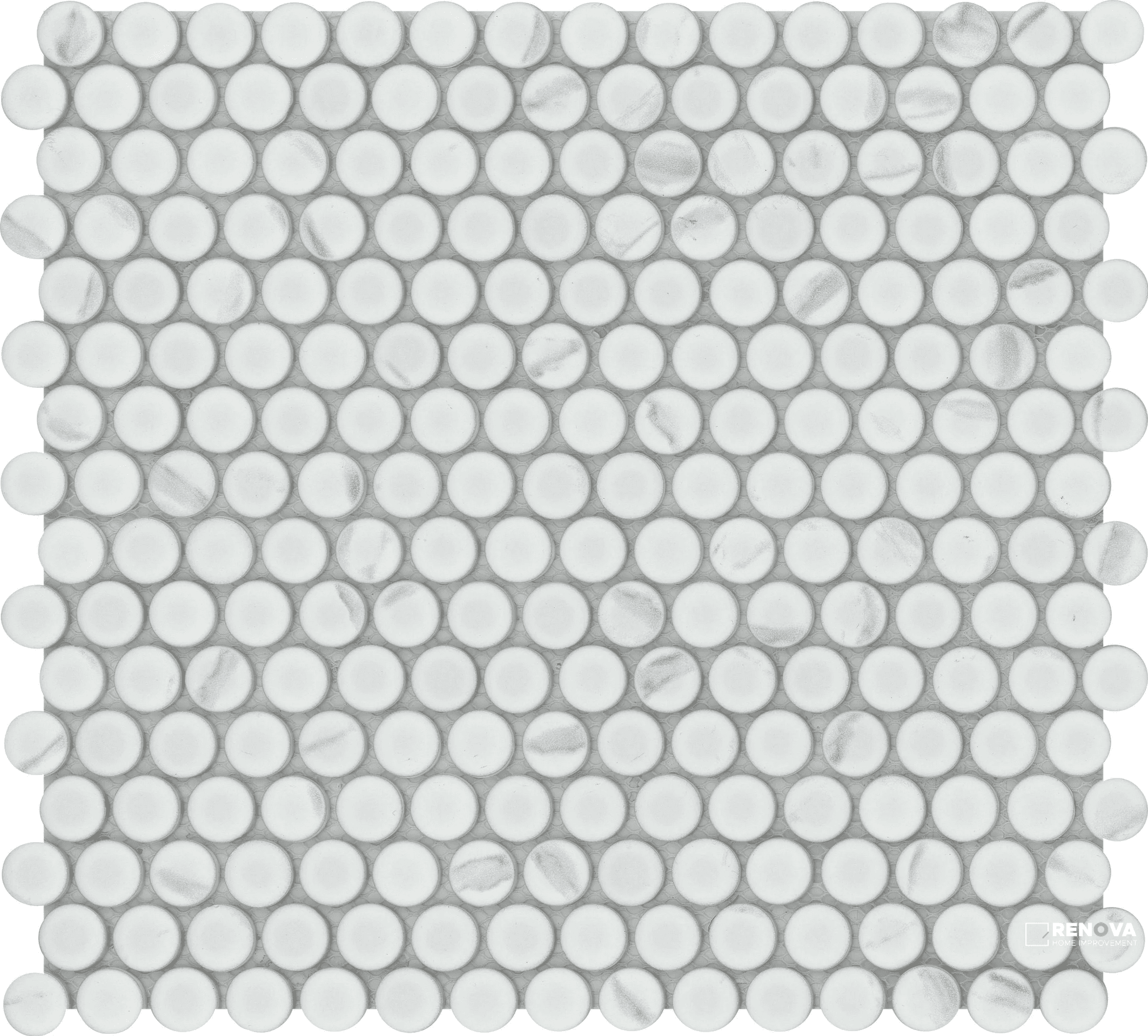 ELEGAN MATTE PENNY MOSAIC 11X12