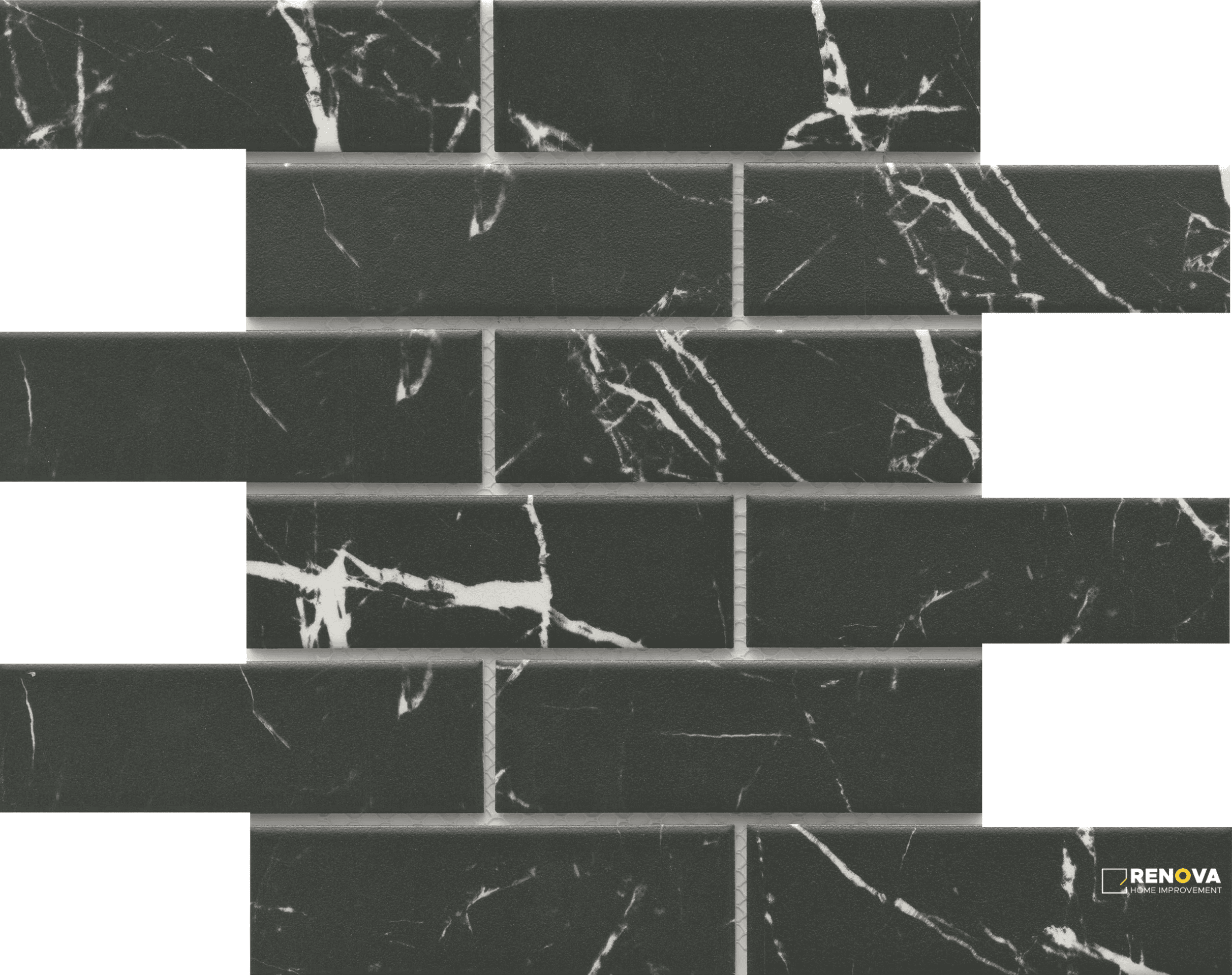 ELEGAN MATTE 2X6 OFFSET MOSAIC 11X12