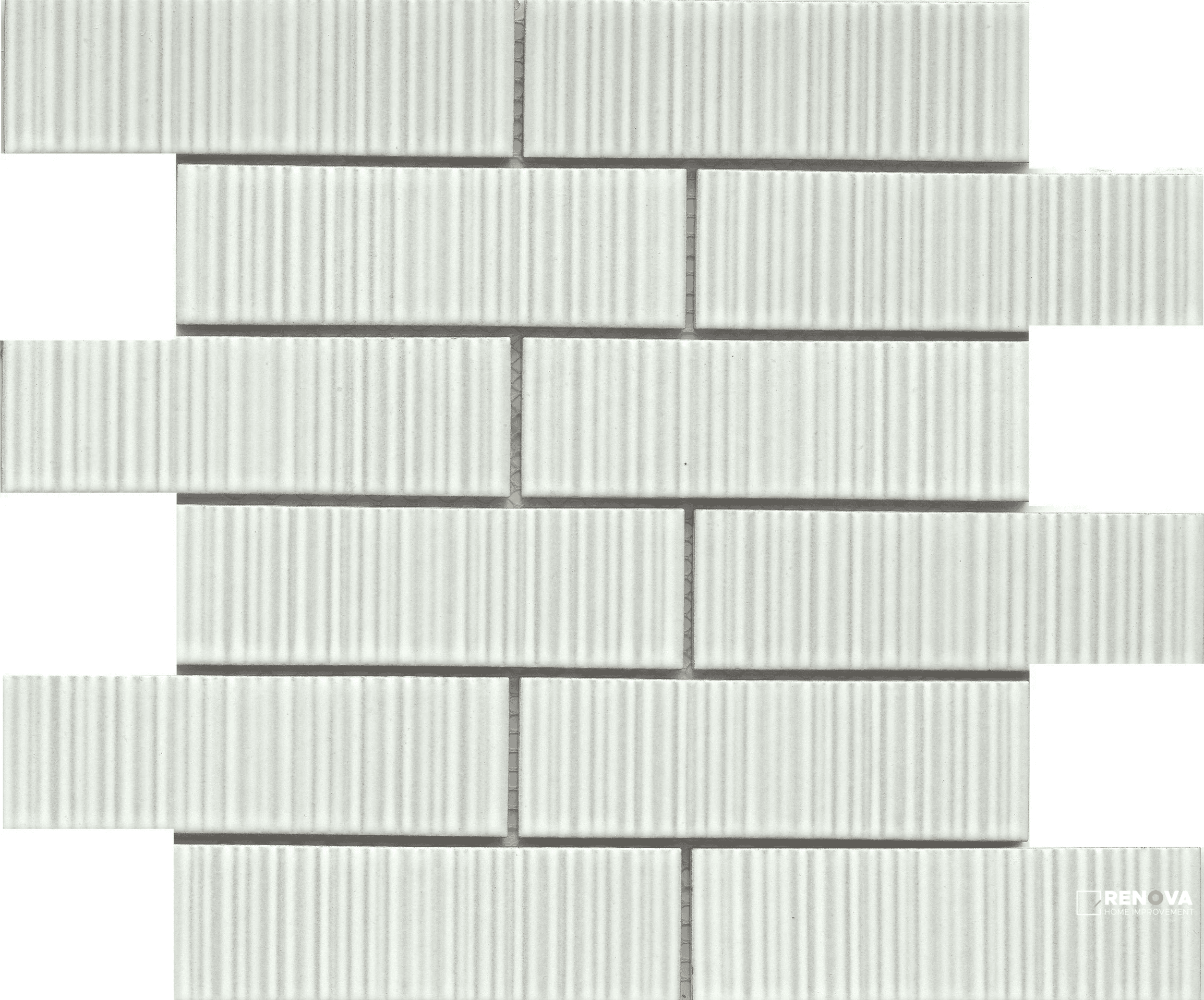 ORNAMI GLOSS OFFSET MOSAIC 2X6 ON 11X12