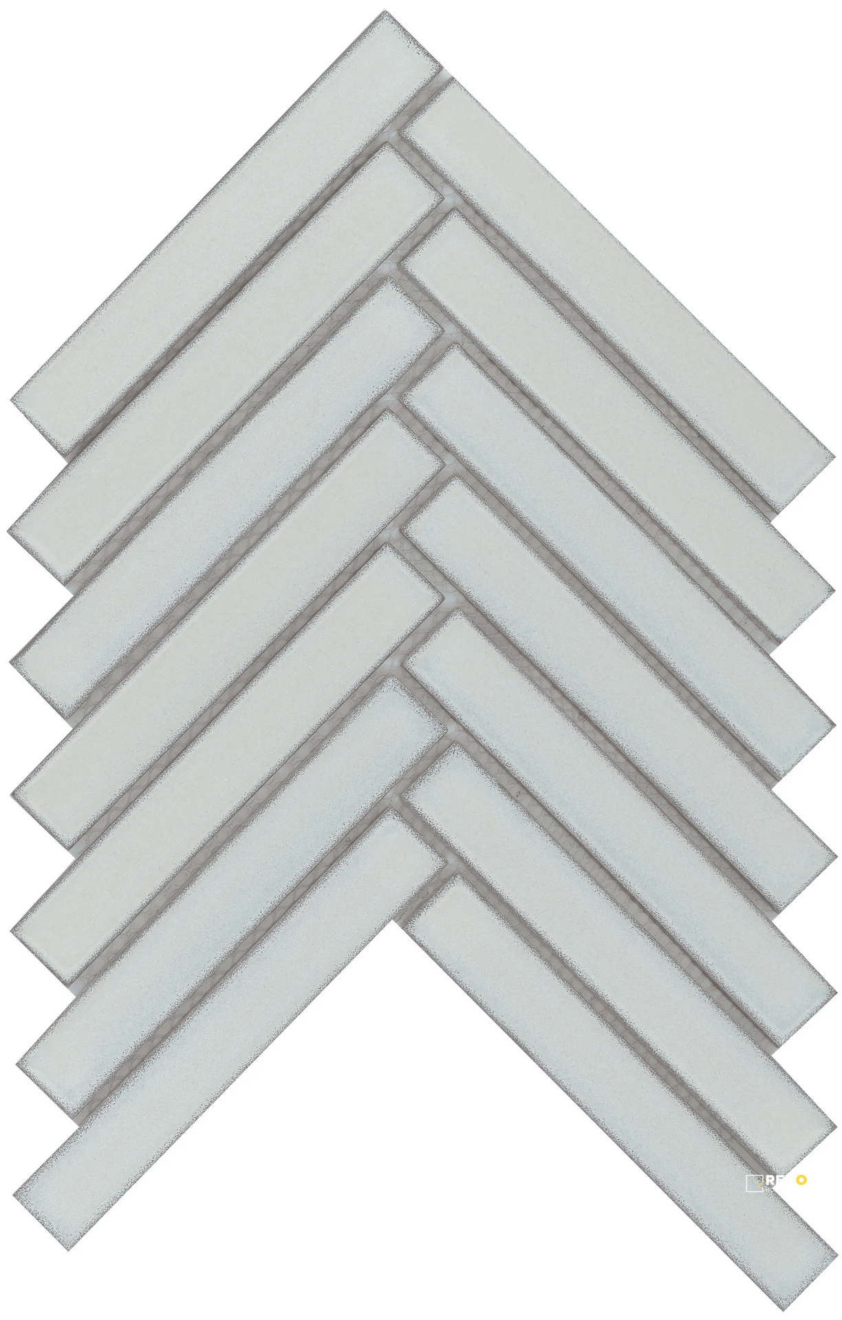 REGALA GLOSSY 1X6 HERRINGBONE MOSAIC 8X10