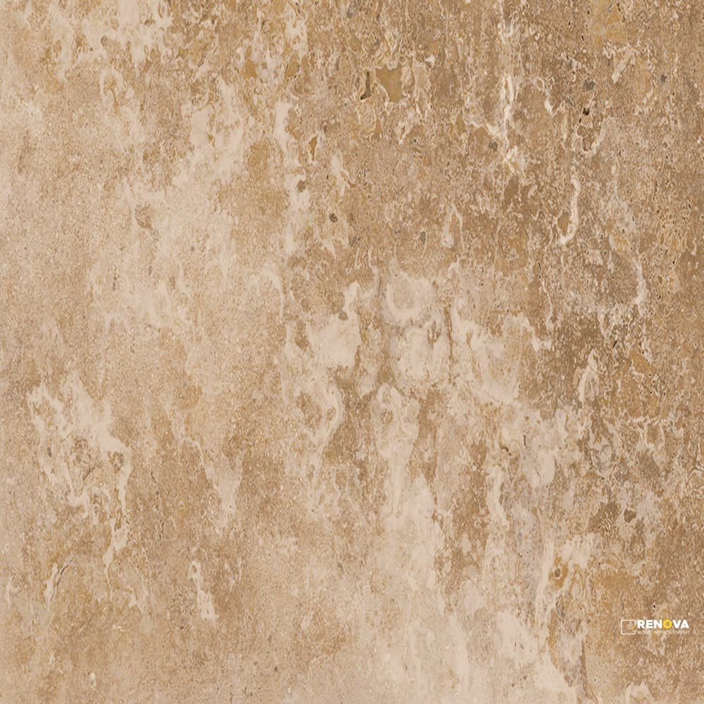 CROSSVILLE STONE FICTION TRAVERTINE COFFEE 12X24 FIELD UNPOLISHED