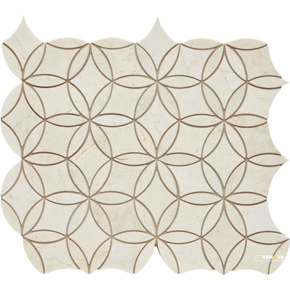 TERRA NOVA HONED FLOWER MOSAIC