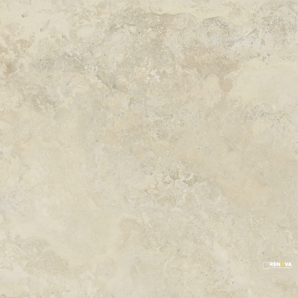 CROSSVILLE STONE FICTION TRAVERTINE IVORY 24X24 FIELD EXTERIOR