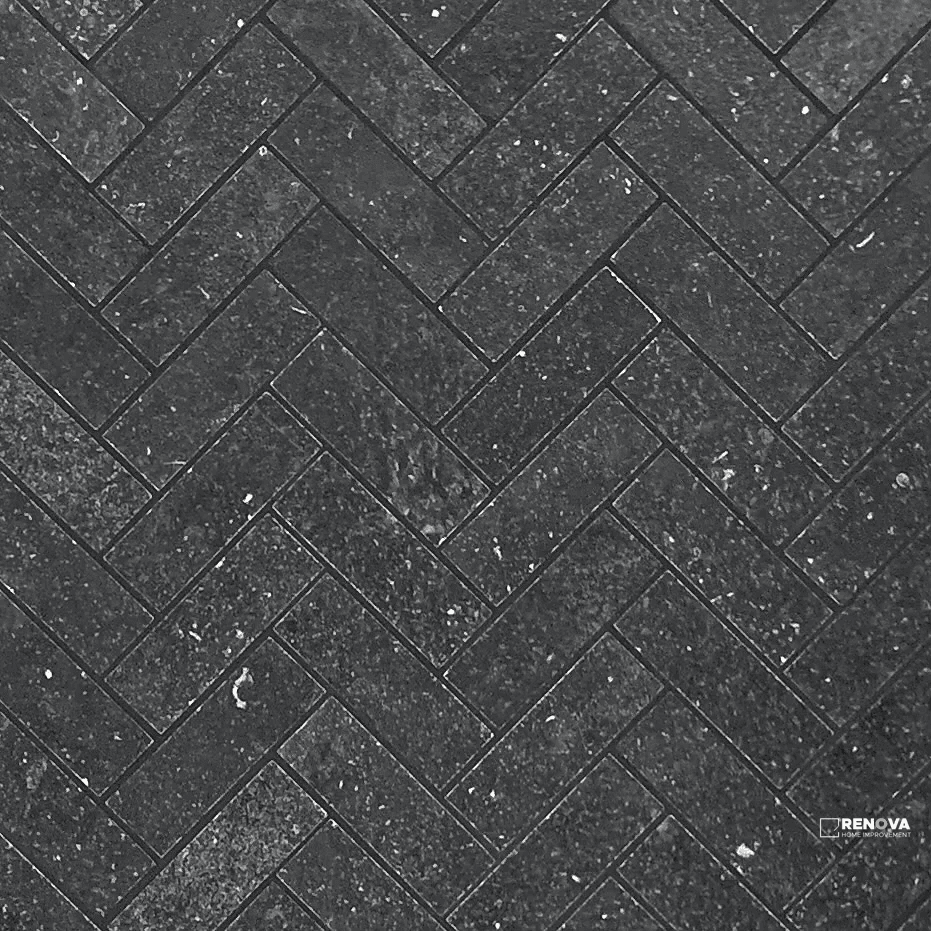 IBLA LAPPATO HERRINGBONE MOSAIC 1" X 3"