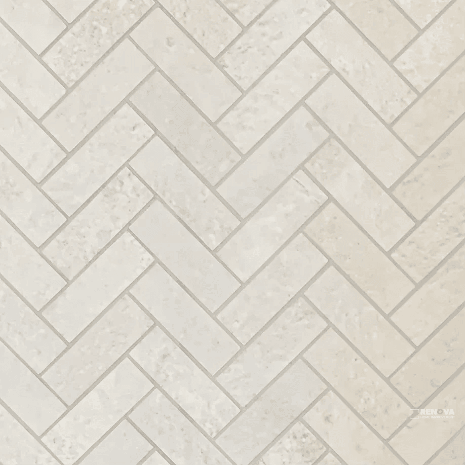 IBLA LAPPATO HERRINGBONE MOSAIC 1" X 3"