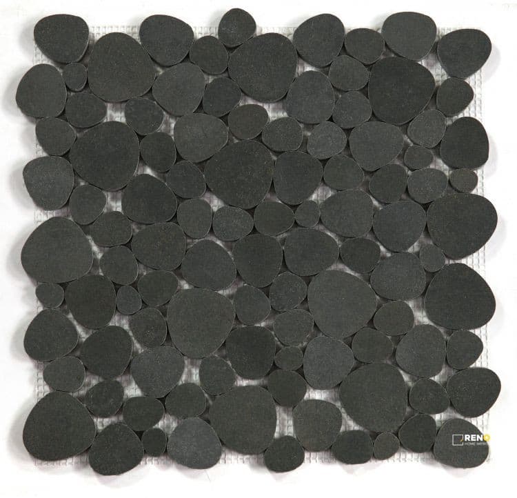 APHRODITE BASALT MOSAIC 12" X 12"