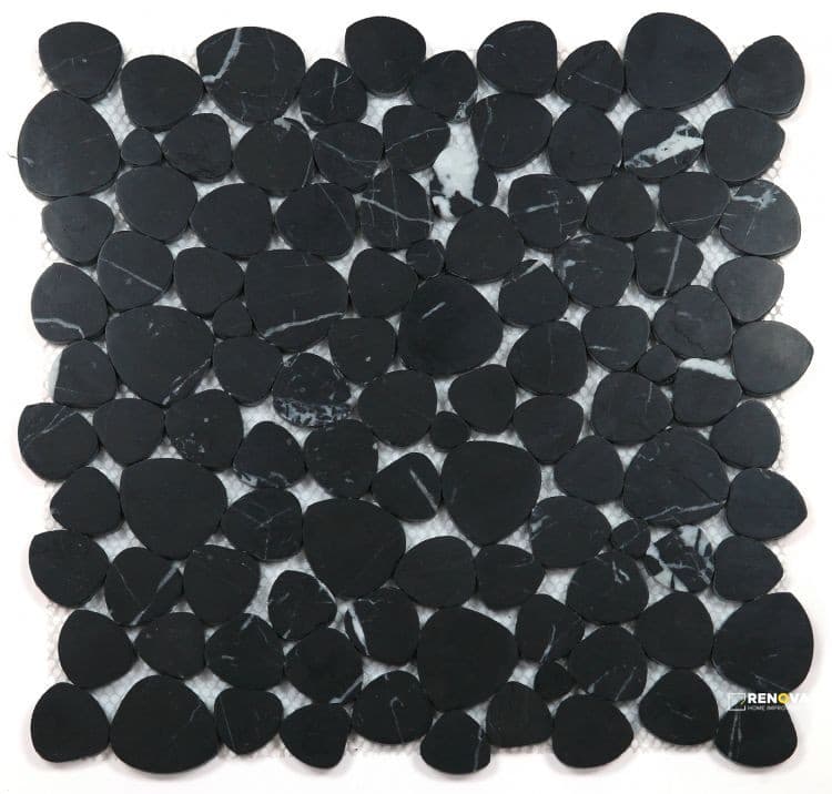 APHRODITE MARQUINA HONED MOSAIC 12" X 12"