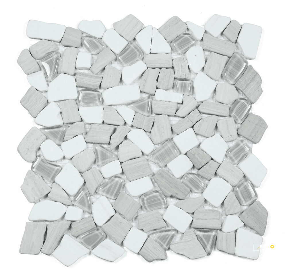 PEBBLE LOFT MOSAIC 12" X 12"