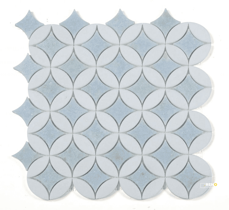 EMBRACE CRYSTAL OCEAN MOSAIC 11.75" X 11.75"