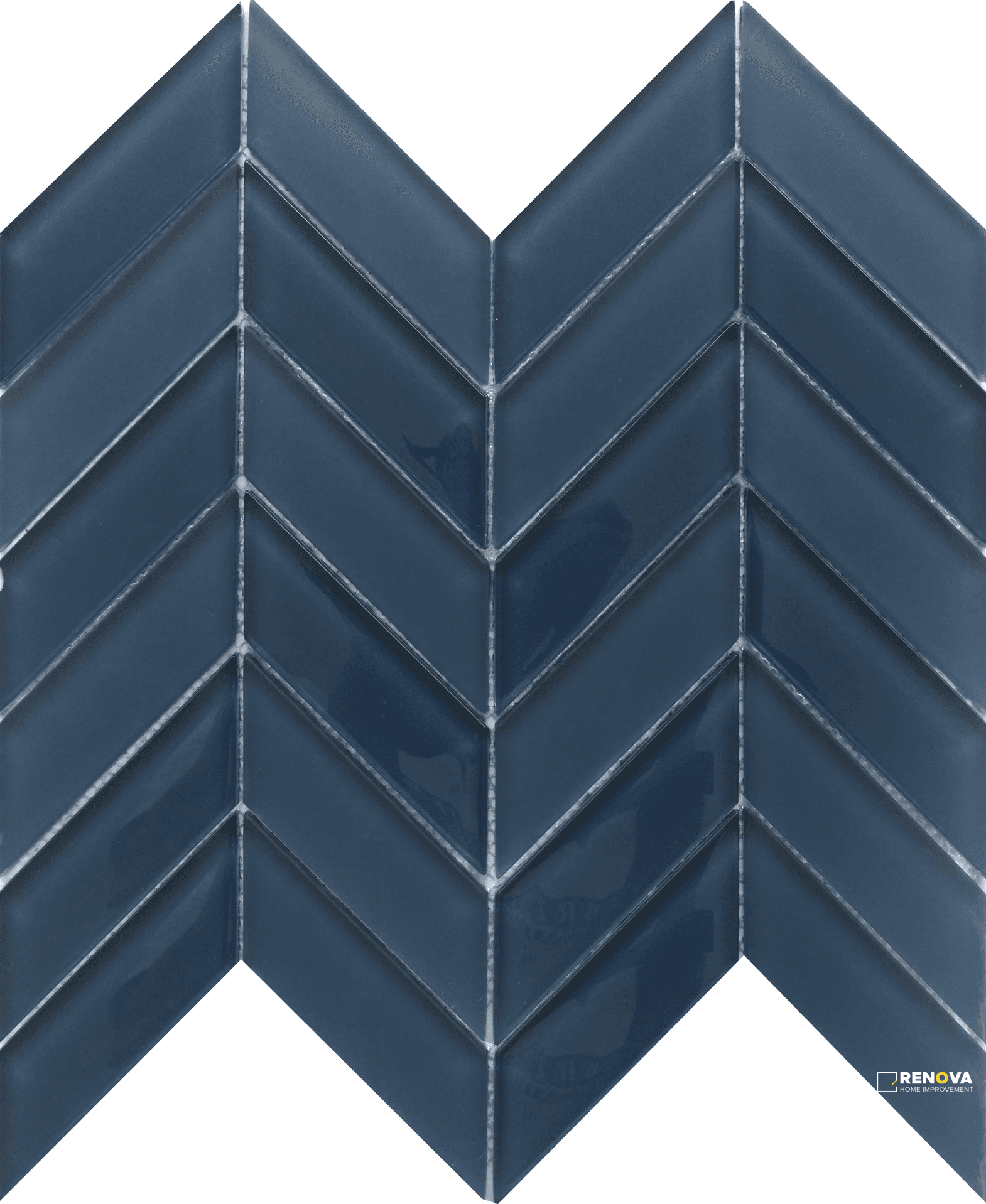 EDGE CHEVRON MOSAIC 12X12