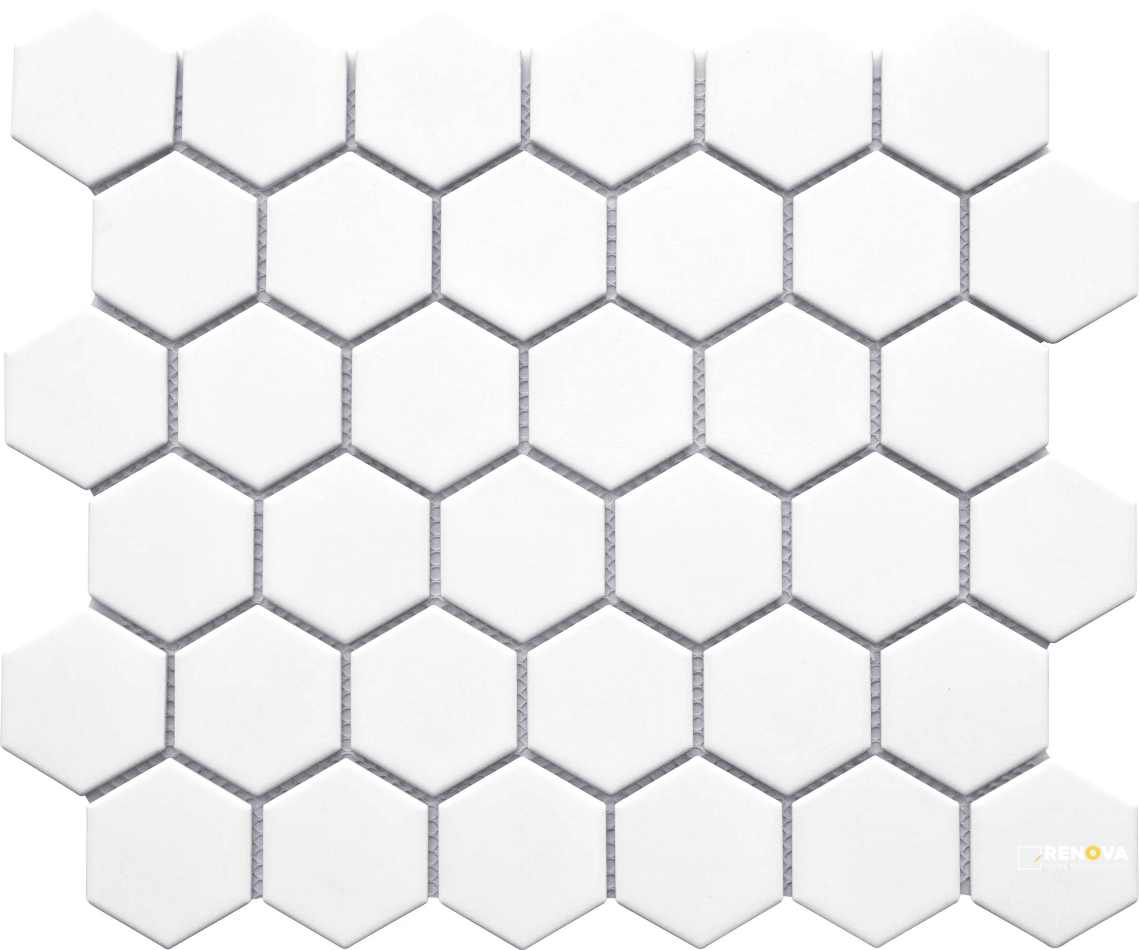 IMPACT MATTE 2IN HEX MOSAIC 11X13