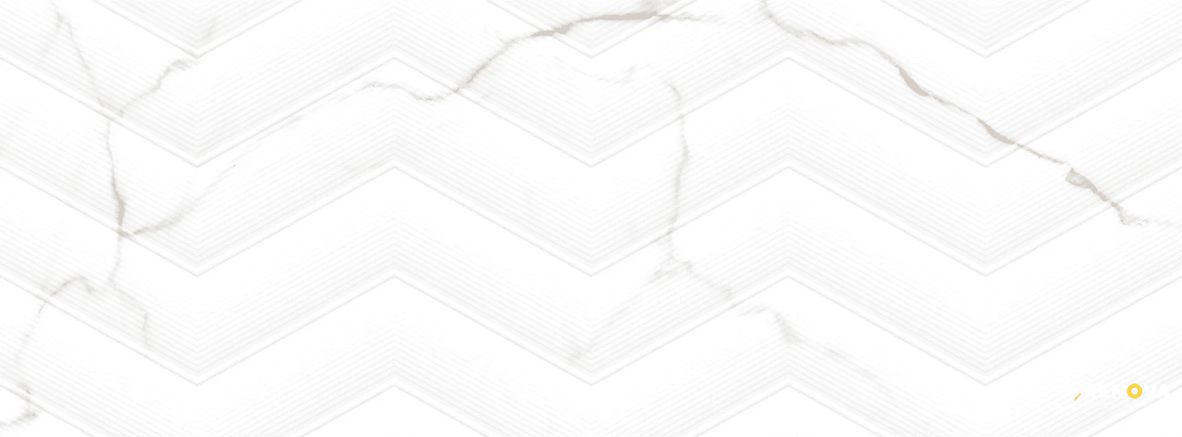 SCULPTURE GLOSS CHEVRON 13X36