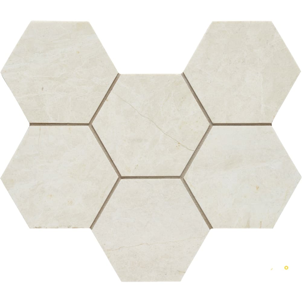 TERRA NOVA HONED HEX MOSAIC 4"