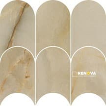 ALUSTRA HDP POLISHED ARCH MOSAIC 4" X 6" - M4X6ARCH