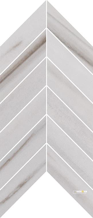 ALUSTRA HDP POLISHED CHEVRON MOSAIC 2" X 6" - M2X6CHEV - FLOTIL1621