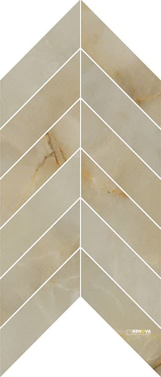 ALUSTRA HDP MATTE CHEVRON MOSAIC 2" X 6" - M2X6CHEV - FLOTIL1614