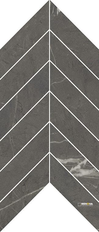 ALUSTRA HDP MATTE CHEVRON MOSAIC 2" X 6" - M2X6CHEV - FLOTIL1614