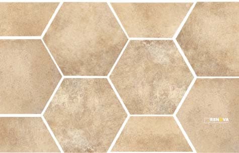 TERRE ETRUSCHE HEXAGON 8-1/2"