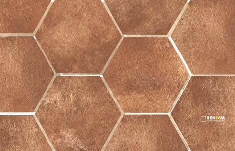 TERRE ETRUSCHE HEXAGON 8-1/2"