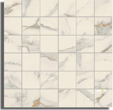 MOTIF NATURAL MOSAIC 2" X 2"