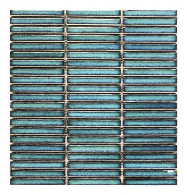 HULU TURQUOISE BAND MOSAIC 11" X 11.5"