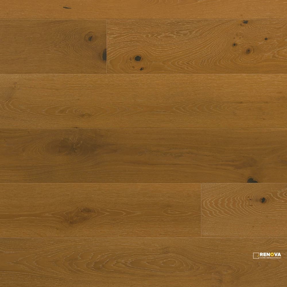 ABODE BRENHAM CINNAMON ROLL OAK ENGINEERED 9.5MM 7.5IN 74.75IN