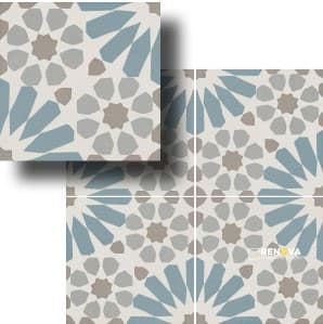 DECO ANTHOLOGY DECO TILE 8" X 8"