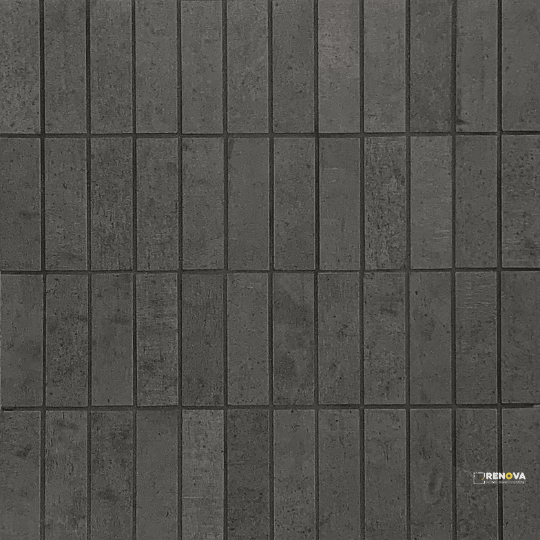 FOIL MATTE STRAIGHT SET MOSAIC 1" X 3"