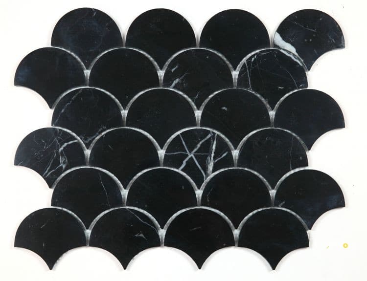 DRAGON SCALE MARQUINA MOSAIC 10.50" X 13"